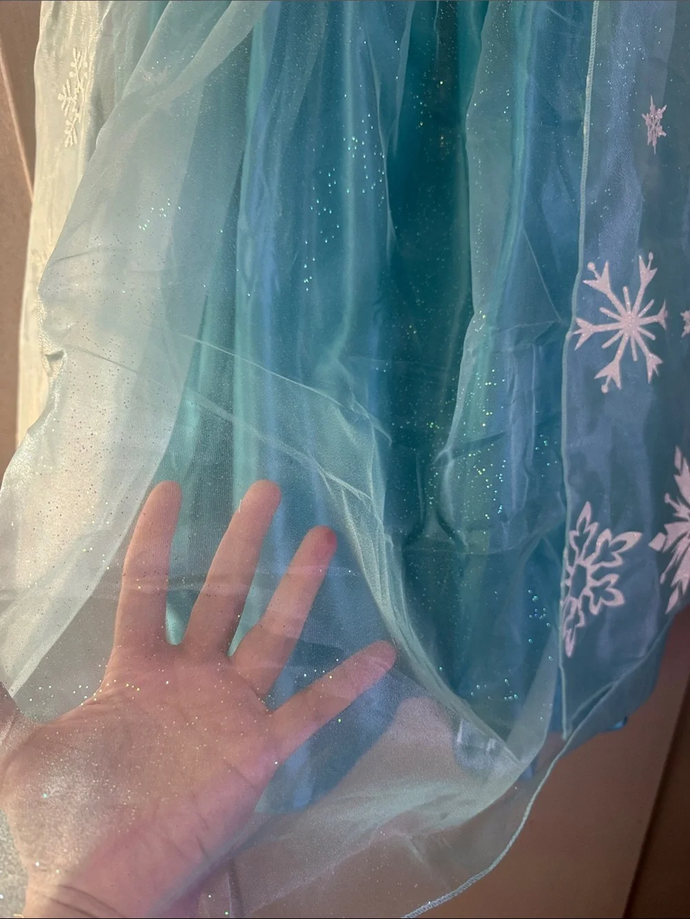Disney Parks Authentic Elsa Costume Dress for Kids NWT
